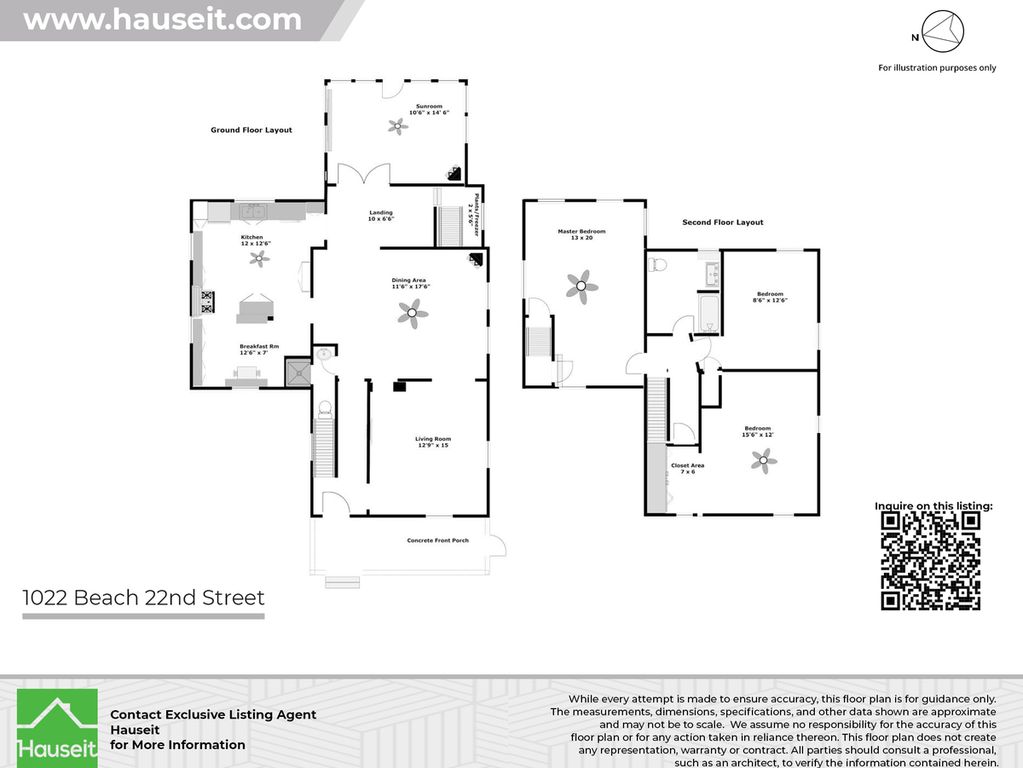 3 Bed 2 Bath Property, New York • 1,700 Sq Ft